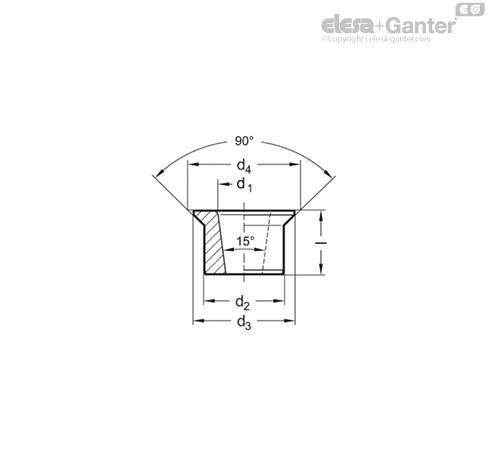 GN 172.1 Guide bushings | Elesa+Ganter